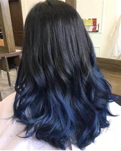 Blue Dye On Black Hair: A Styling Guide