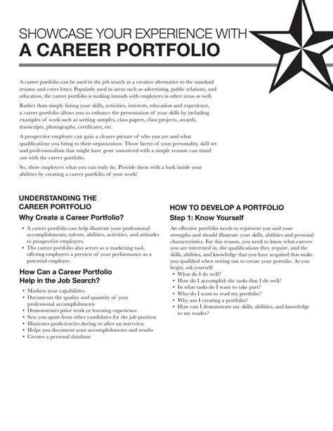 Building A Strong College Application Portfolio Examples