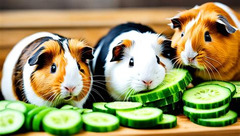 Can Guinea Pigs Safely Eat Cucumbers