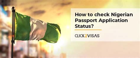 Check Nigerian Passport Application Status Online