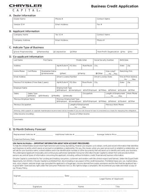 Chrysler Careers Application Form Online