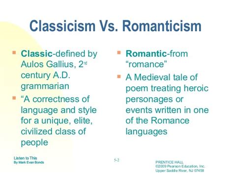 Classical Vs Romantic Individualism: A Philosophical Comparison