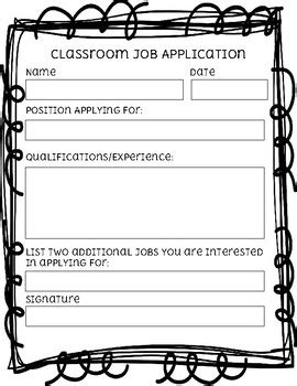 Classroom Job Application: A Step-By-Step Guide