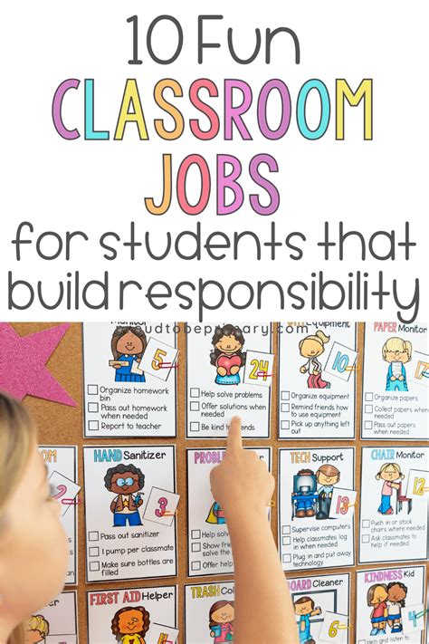 Classroom Jobs Application: Empowering Student Responsibility