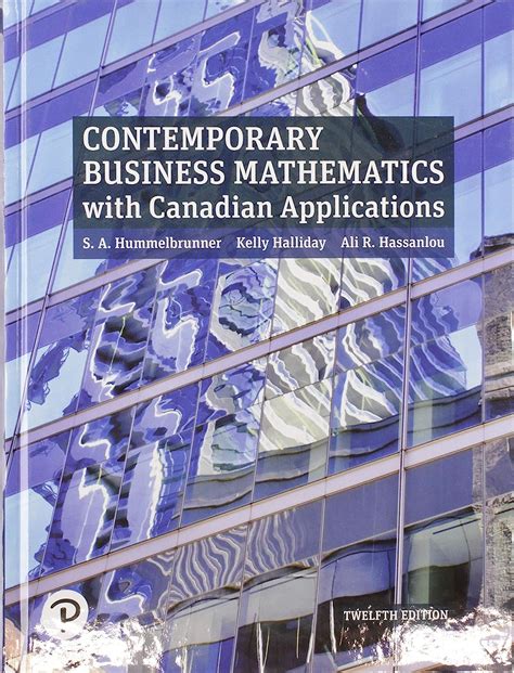 Contemporary Business Mathematics For Canadians