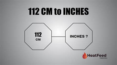 Convert 112 Centimeters To Inches In 1 Easy Step