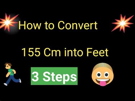 Convert 155 Cm To Ft In 1 Easy Step