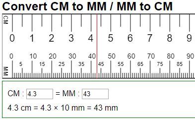 Convert 18 Mm To Cm In 1 Easy Step