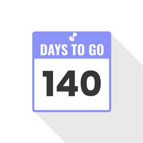 Countdown To A New Milestone: 140 Days From Today