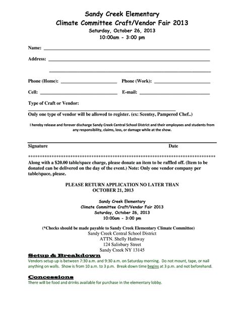 Country Fair Application Guide And Forms Available Online