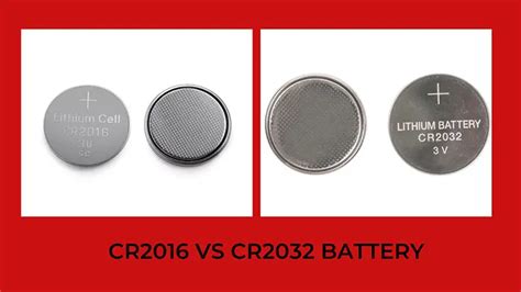 Cr2016 Vs Cr2032 Battery: Whats The Difference