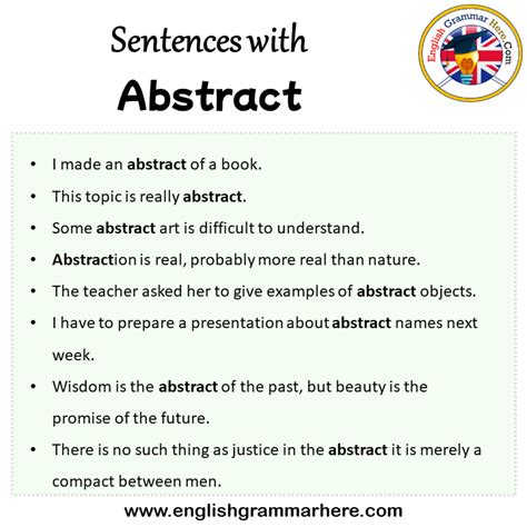 Crafting The Perfect Abstract In A Sentence