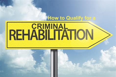 Criminal Rehabilitation Application Process And Requirements