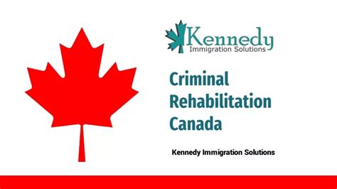 Criminal Rehabilitation Application Process In Canada Explained