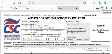 Csc Application Form: A Step-By-Step Guide