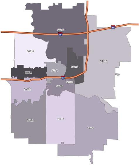 Des Moines Ia Zip Code Areas To Know