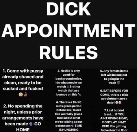 Dick Appointment Application Process Explained