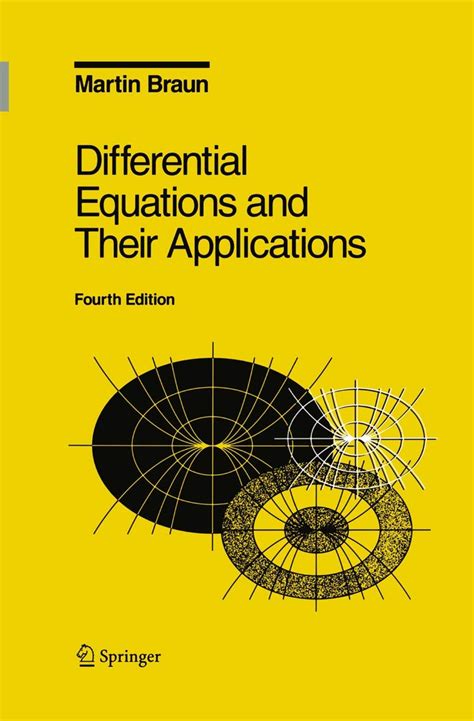 Differential Equations By Martin Braun 4th Ed Solutions