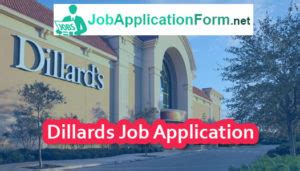 Dillards Job Application Guide And Hiring Process Insights