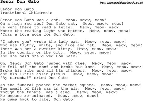 Discover SeñOr Don Gato Song Lyrics And Meaning