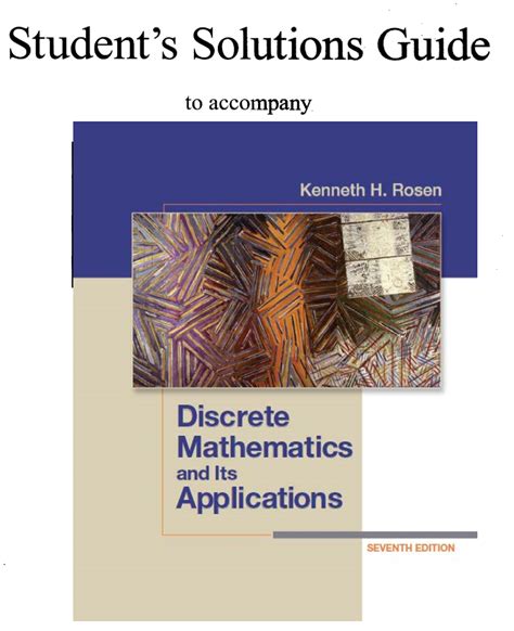 Discrete Mathematics 7th Edition Solutions Guide