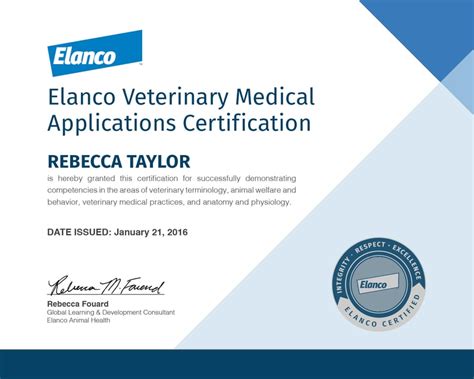 Elanco Veterinary Medical Applications Certification Review Guide