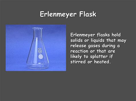 Erlenmeyer Flask Shape And Its Scientific Purpose