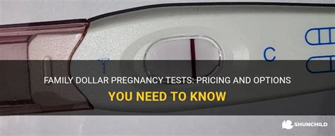 Family Dollar Pregnancy Test: Affordable & Accurate Options