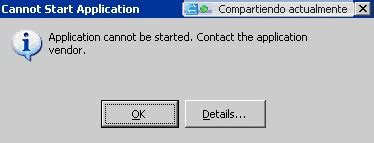 Fix Application Cannot Be Started Error: Contact Vendor Solution