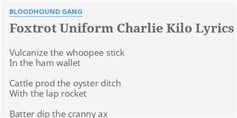 Foxtrot Uniform Charlie Kilo Lyrics Meaning Uncovered