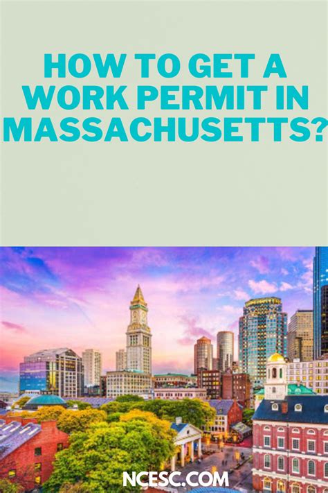 Get A Massachusetts Work Permit In 5 Easy Steps