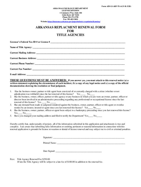 Get Arkansas Lost Title Application Form In 5 Easy Steps