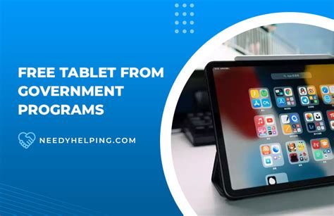 Get Free Government Tablet Application Now