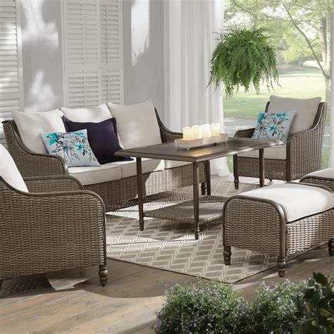 Hampton Bay Patio Sofa: Comfortable Outdoor Seating Solution