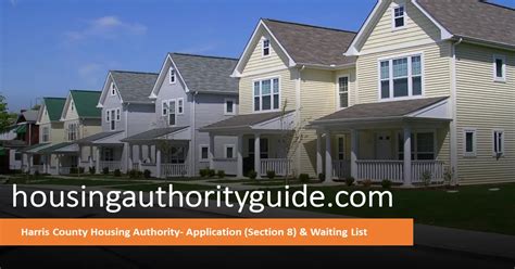 Harris County Housing Authority Application Guide