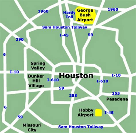 Hobby Airport To Downtown Houston Distance Guide