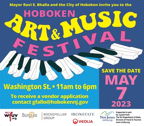 Hoboken Arts And Music Festival 2024 Vendor Application Guide