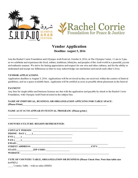 Houston Rodeo Vendor Application Guide