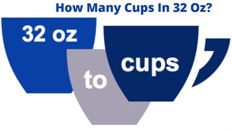 How Many Cups In 32 Ounces