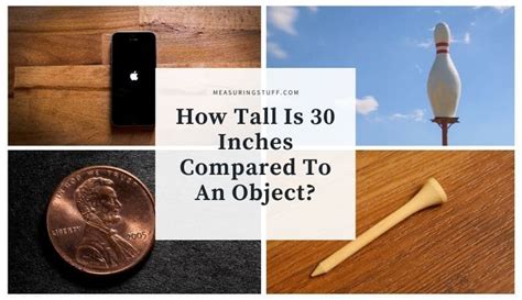 How Tall Is 30 Inches In Height Comparison