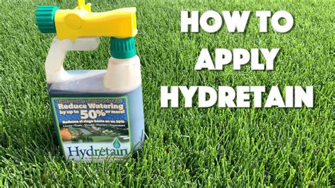 Hydretain Application Rate: Optimize Your Water Retention Strategy