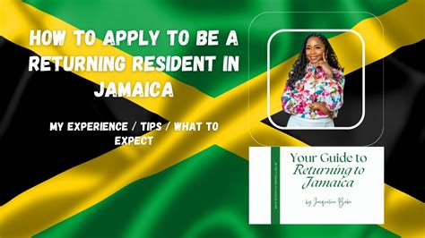 Jamaica Returning Resident Online Application Made Easy