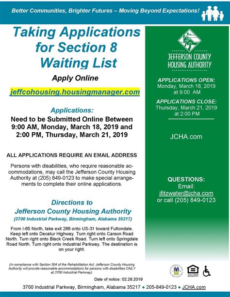 Jefferson Parish Section 8 Housing Application Guide