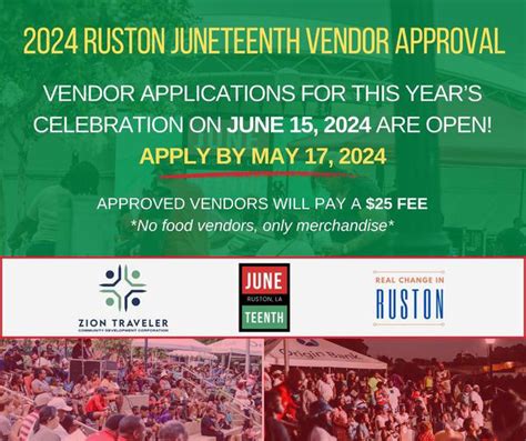 Juneteenth 2024 Vendor Application Now Open