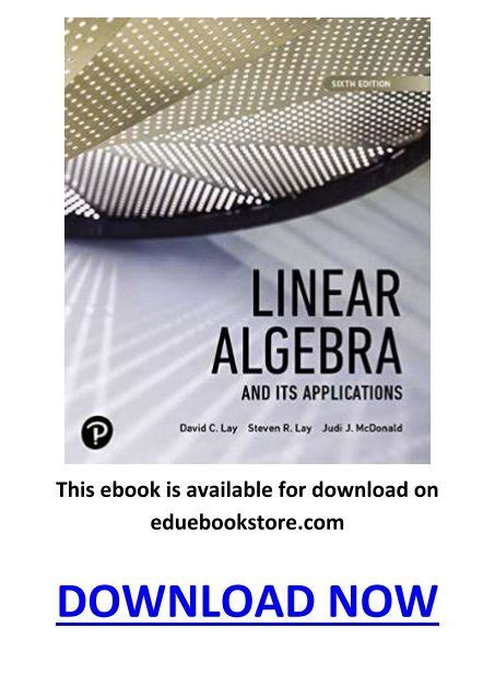 Linear Algebra And Its Applications 6th Edition Solutions