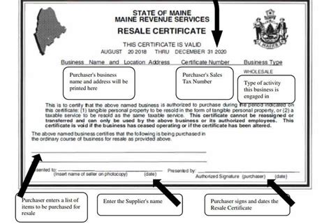 Maine Resale Certificate Application Made Easy In 5 Steps