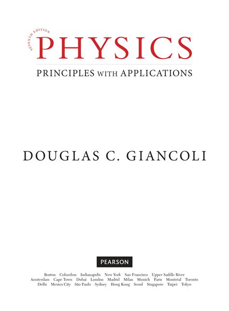 Master Giancoli Physics Principles In 7 Easy Steps