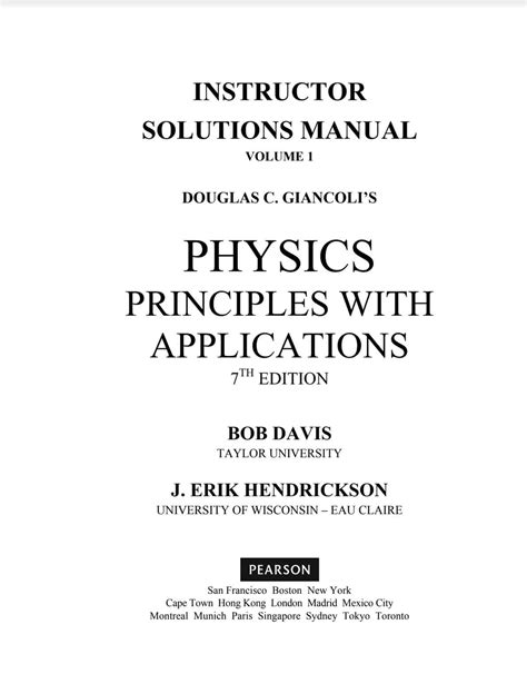 Mastering Physics Principles With Giancolis 7th Edition