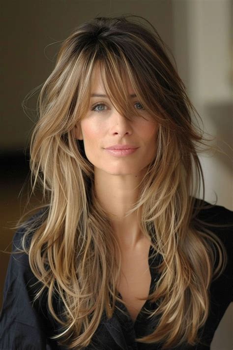 Medium Layered Hair With Bangs: A Timeless Beauty Trend