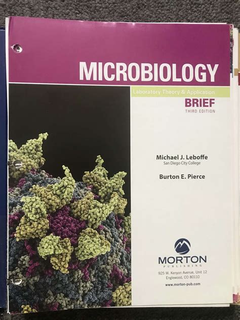 Microbiology Laboratory Theory And Application 3rd Edition Guide